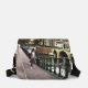 Ynot? Borsa a Tracolla con 2 compartimenti Yes Bag Stampa Città