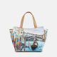 Ynot? Borsa Tote Medium Yes Bag Stampa Città